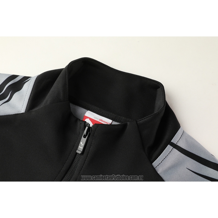 Chandal de Chaqueta del Borussia Dortmund 2020-2021 Negro
